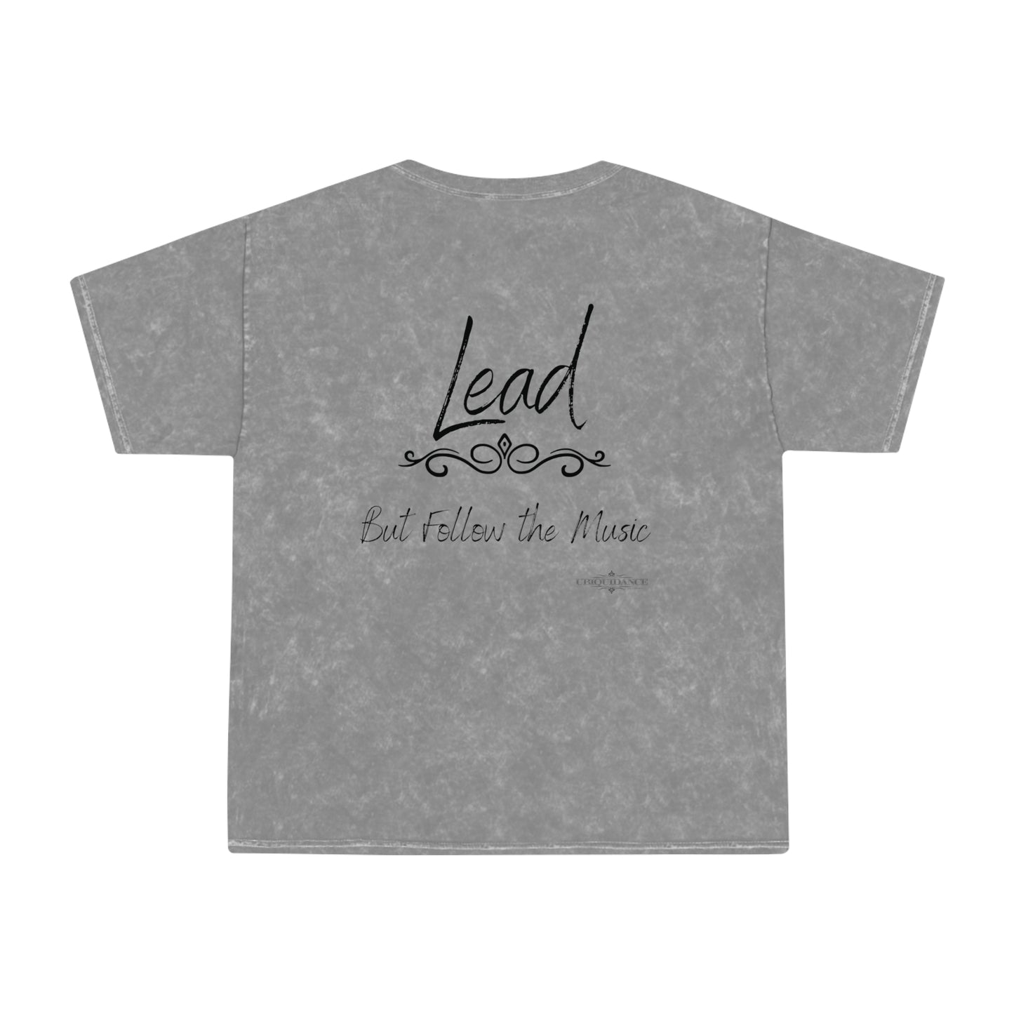 Dancing Lead T-shirt Black Lettering